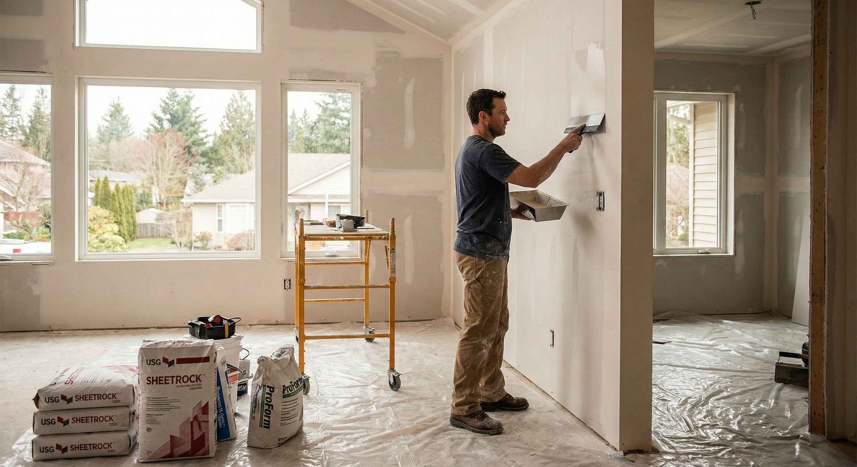 Professional Drywall Finishing